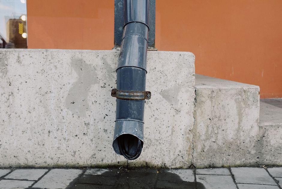 Close-up detail of residential gutter and fascia installation showing quality materials
